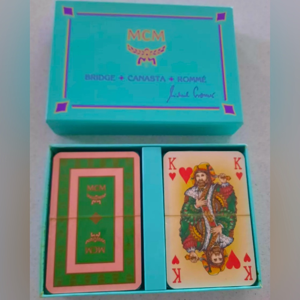 1 MCM Collectible Playing Card Of Your Choice in Display Case
